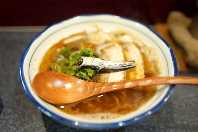 Resshi Shoyu Menkobo Sanku (烈志笑魚油 麺香房 三く)