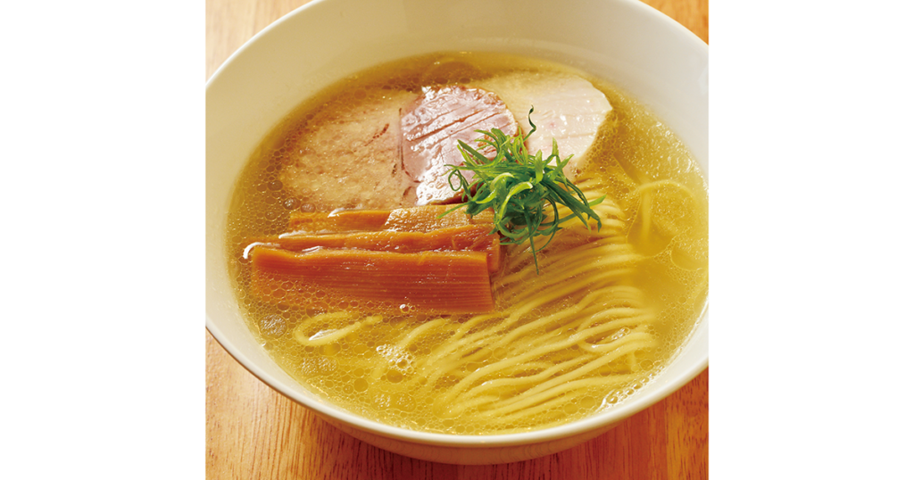 Salt ramen at Ramen Go On in Nakano, Tokyo