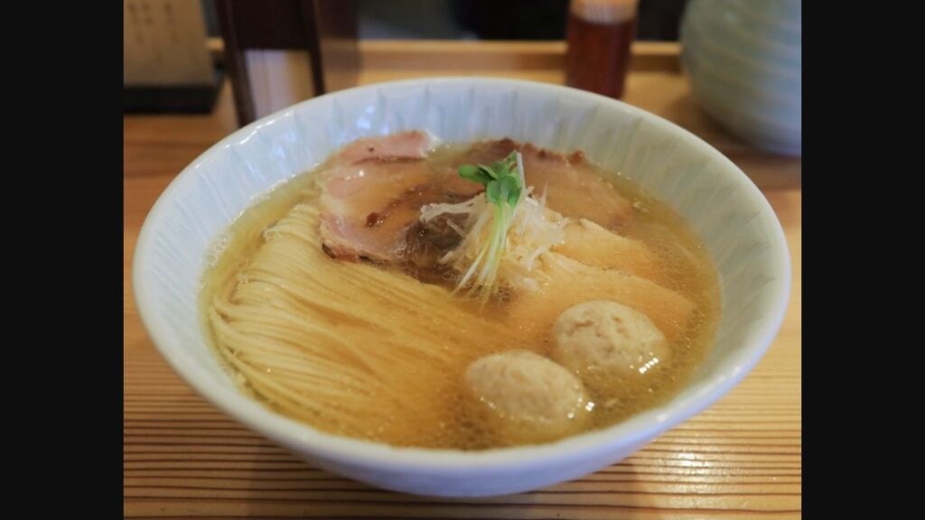 Ramen at Shiosoba Jikuu in Takaido, Tokyo