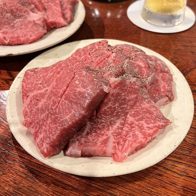 Beef dish at Yakiniku Horumon Bar Bovin