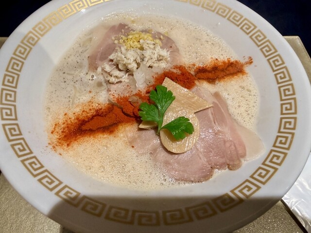 Marude Sankaku (鯛白湯らーめん ○de▽)