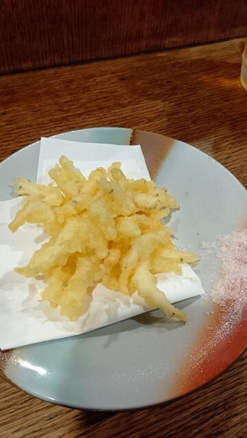 Fried seafood at Kakomo Sumiyoshi