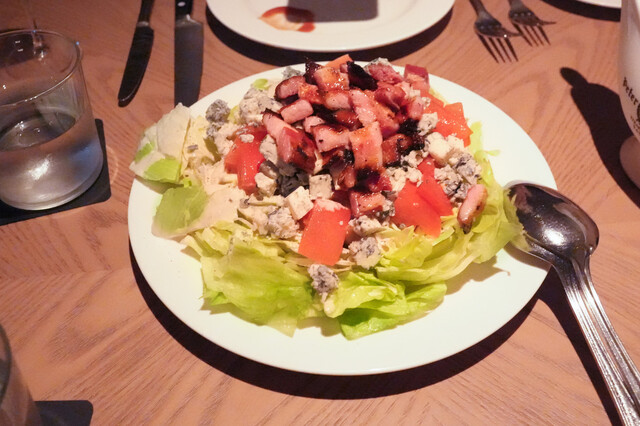 Caesar salad at Peter Luger Steak House Tokyo